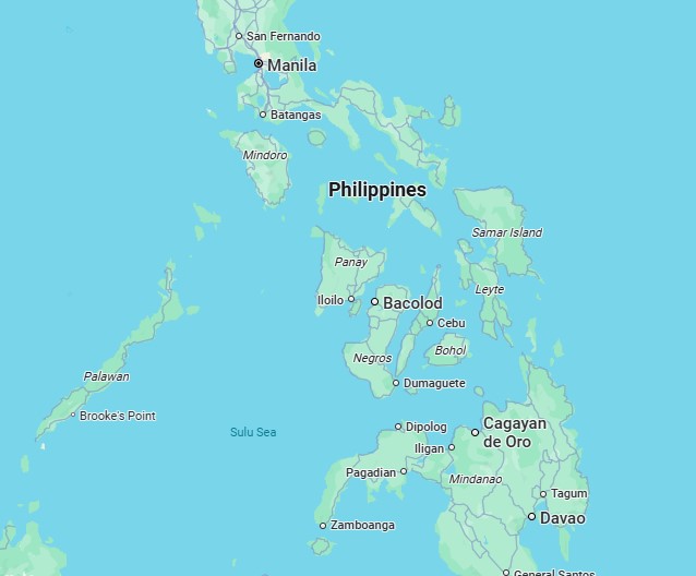 Map of Philippines